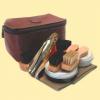 Schuhputzkästen, Reiseschuhputzzeuge, Soft square Kit